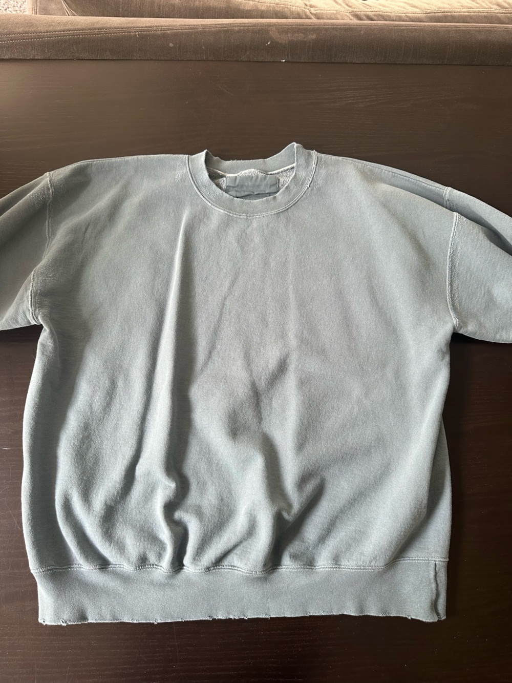 Rachel Comey Light Blue Crewneck Sweatshirt - Picture 1 of 7
